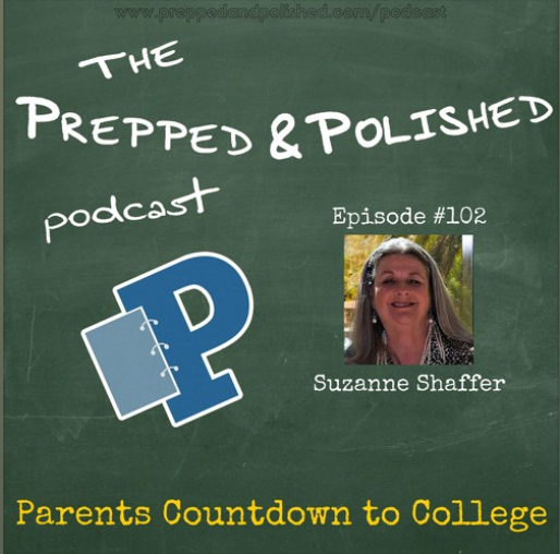 Episode 102, Suzanne Shaffer, Parents Countdown to College