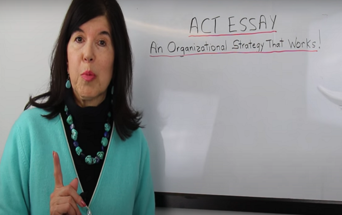 ACT Essay: An Organizational Strategy that Works!