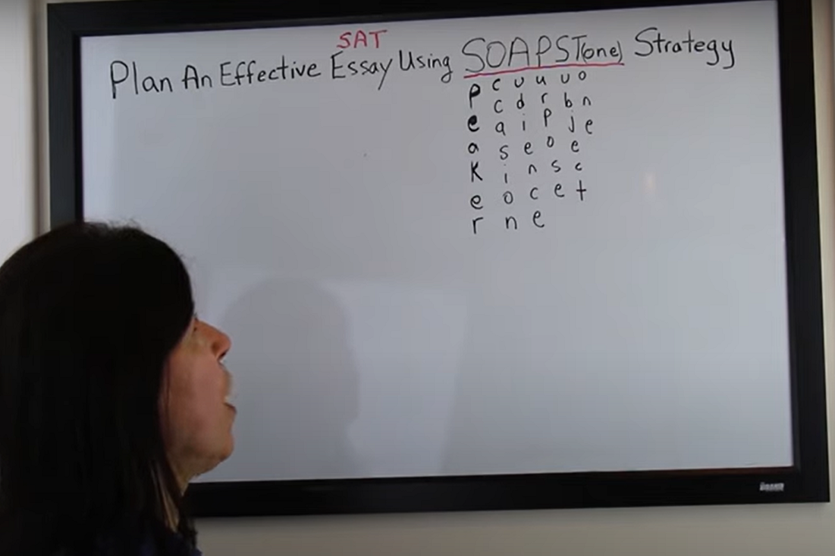 Plan an Effective SAT Essay Using SOAPST(one) Strategy