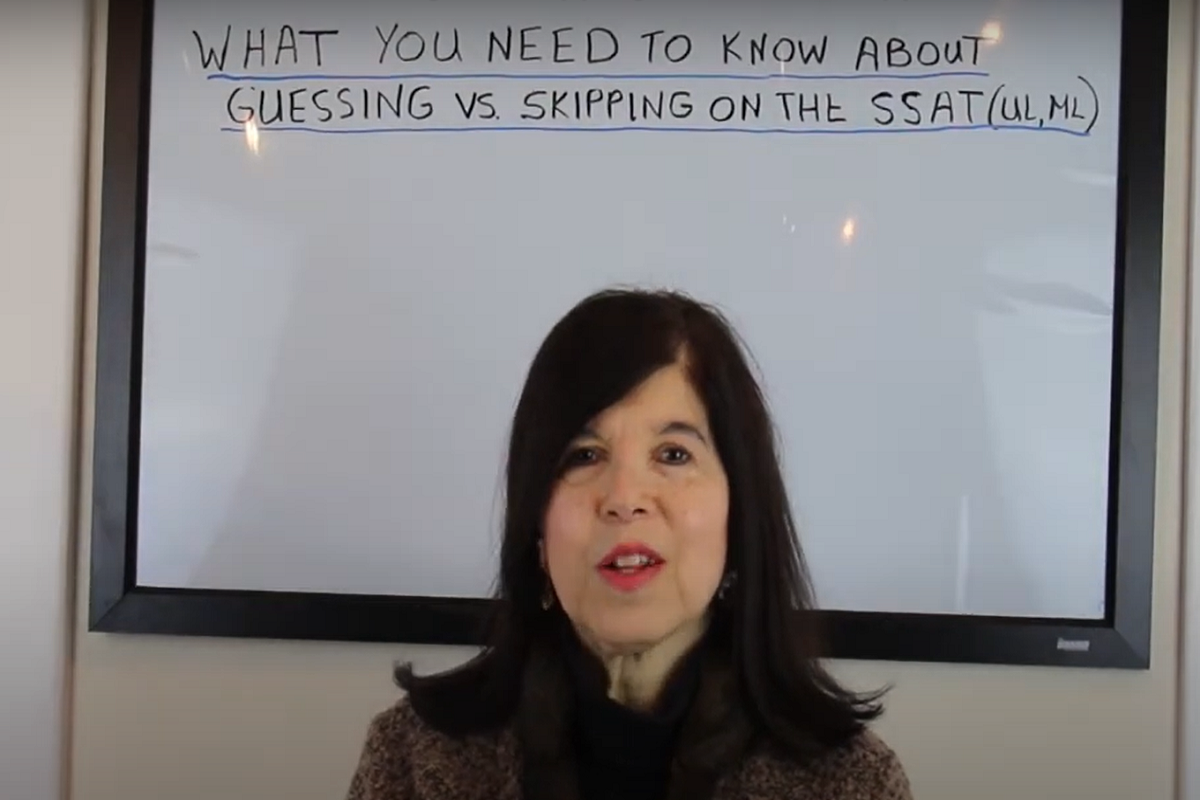 What You Need to Know About Guessing Vs. Skipping on the SSAT Upper and Middle Level Tests