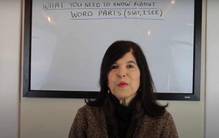What You Need to Know About Word Parts on the SSAT and ISEE tests
