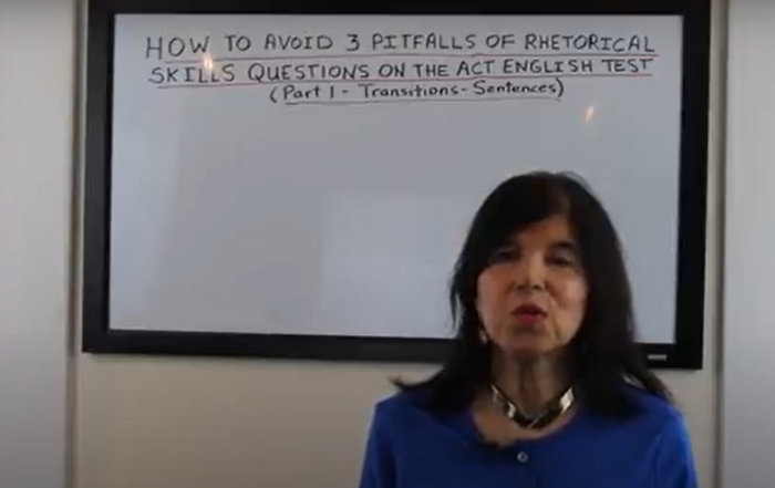 How to Avoid 3 Pitfalls of Rhetorical Skills Questions on the ACT English Test