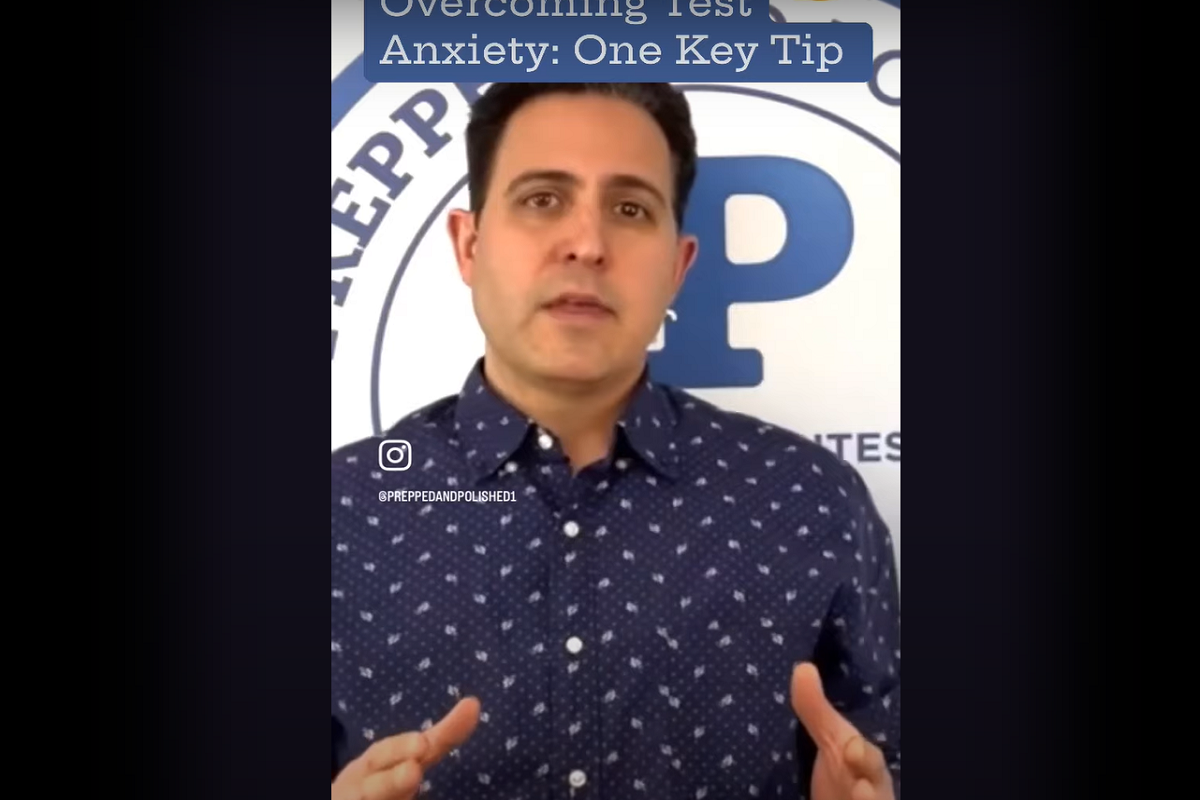 Overcoming Test Anxiety: One Key Tip